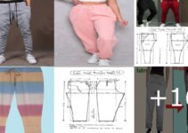 Como hacer pantalones Jogger en tejidos de bricolaje
