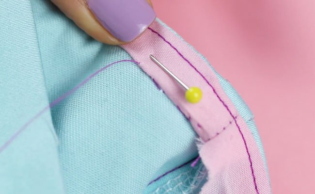 Cómo coser una puntada deslizable a mano