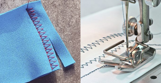 Como hacer zigzag con tu maquina de coser paso a paso