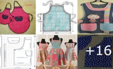 Asi se confecciona un delantal con su patron