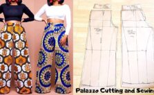 De esta forma se elabora un pantalon palazzo