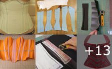 De esta forma se hace un corsé moderno con su patron