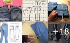 hacer un pantalón jean con patrones